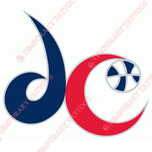 Washington Mystics Customize Temporary Tattoos Stickers NO.8591